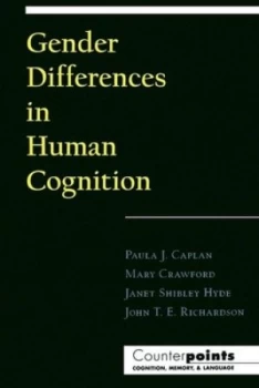 Image of Gender Differences in Human Cognition by Paula J Caplan Paperback