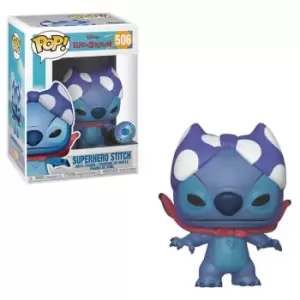 Image of PIAB EXC Superhero Stitch Disney Pop! Vinyl Figure