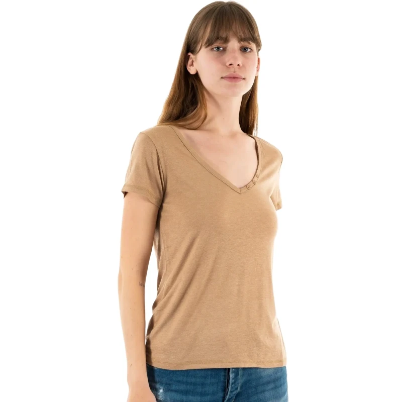 Image of Freeman T Porter Womens T-Shirt Freeman T Porter Tarissa Icon Beige Female L