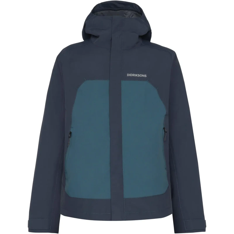 Image of Hooded jacket Didriksons Grit 3 Bleu Male XS