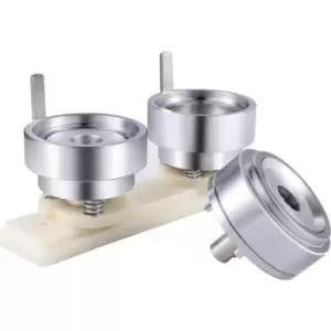 Image of Badge Punching Die 1-3/4 inch/44mm Round Punching Die with abs Slide Button Die Carbon Steel Badge Maker Part Aluminum Alloy Core Compatible with