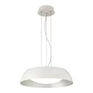 Image of Argenta suspension matt white 3 bulbs 30cm