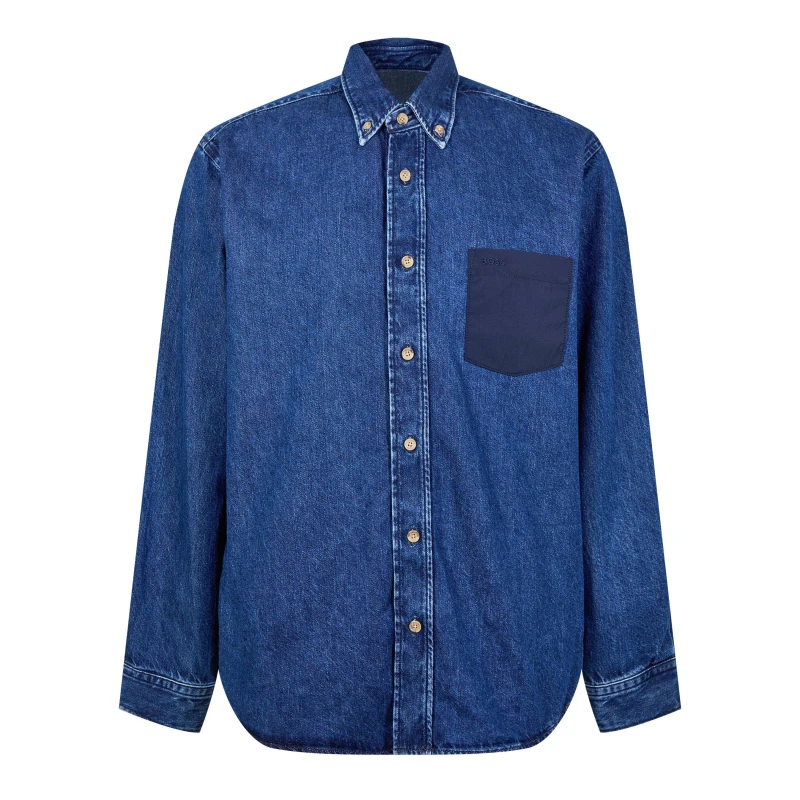 Image of Boss Boss Lambey 1 M 10266308 01 - Blue Blue L