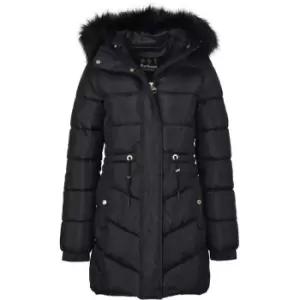 Image of Barbour International Bahia Quilted Jacket - Black