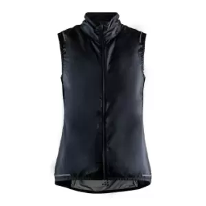 Image of Craft Womens/Ladies Essence Light Windproof Gilet (S) (Black)