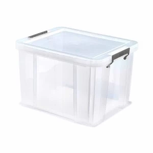 Image of Whitefurze Allstore Plastic Storage Box 36 Litre