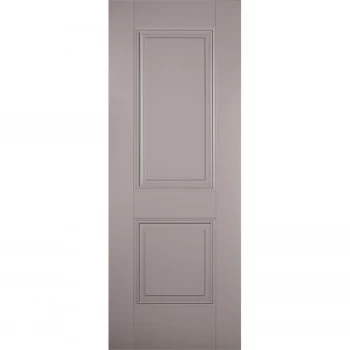 Image of Arnhem Internal Primed Silk Grey 2 Panel Door - 762 x 1981mm