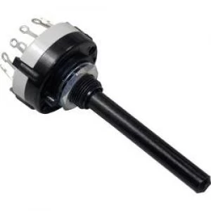 Image of Rotary switch 250 V AC 0.15 A Switch postions 6 6 x 30