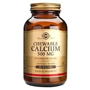 Image of Solgar Chewable Calcium 500 mg Wafers 60 wafers