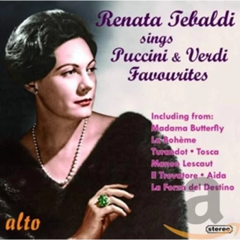 Image of Tebaldi, Renata - Renata Tebaldi Sings Puccini and Verdi Favourites CD
