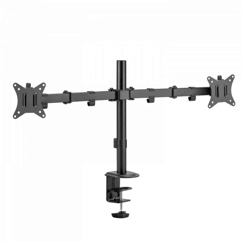 Image of V7 DUAL MONITOR CLAMP DESK MOUNT