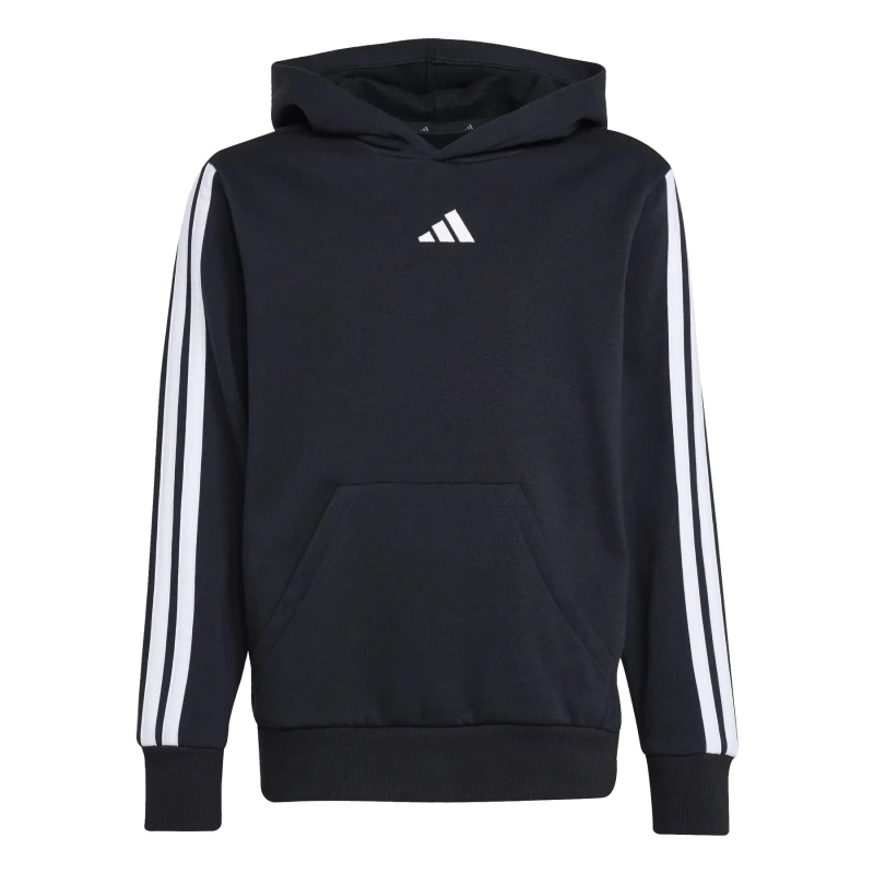Image of Adidas Child hoodie adidas Essentials 3-Stripes Fleece Noir Unisex 13/14 years