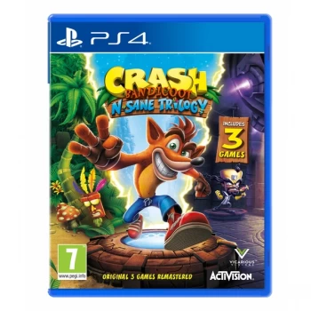Image of Crash Bandicoot N Sane Trilogy PS4 Game