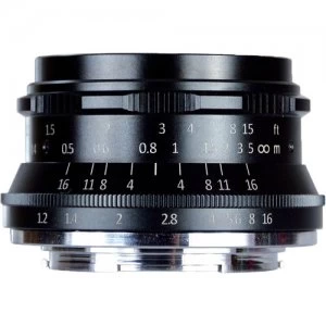 Image of 7artisans Photoelectric 35mm f1.2 Lens for Fuji FX Mount Black HS Code 9002 1990