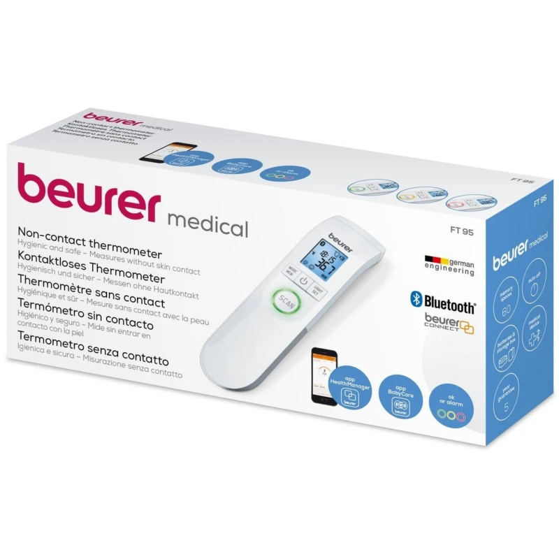 Image of Beurer Connected contactless thermometer Beurer FT 95 Blanc Unisex 167,4x41,5x28vmm