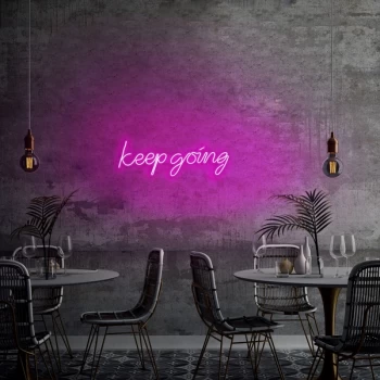 Image of Keep Going - Pink Pink Wall Lamp