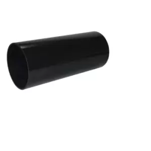 Image of Floplast 110MM X 3M PVC-U Plain Ended Soil pipe Black (SP1B) - 222004