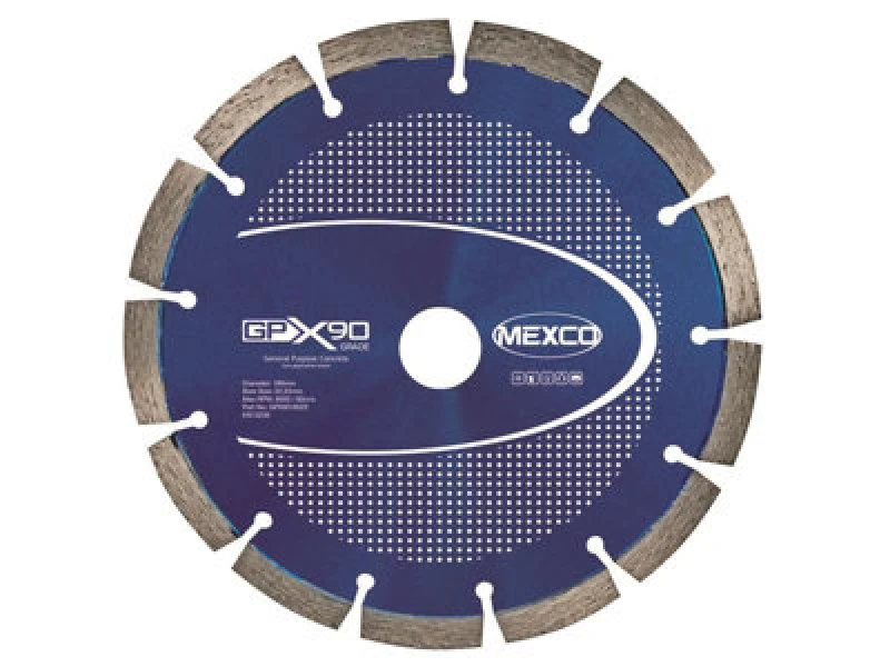 Image of Mexco Gpx9018022 Gpx90 Concrete Diamond Blade 180 X 22mm Mexgpx90180