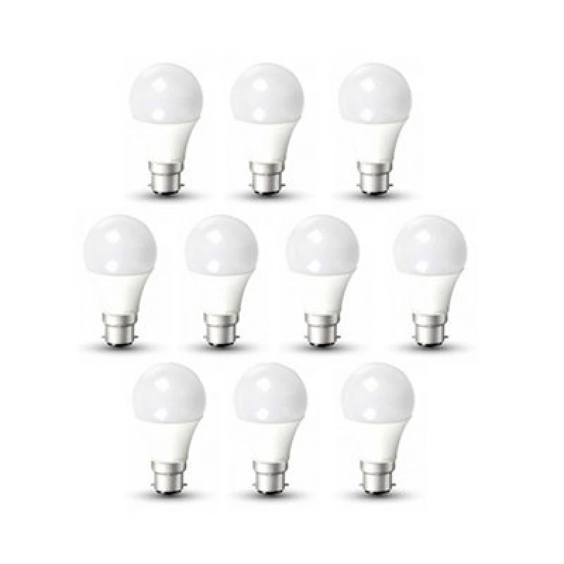 Image of Ener-J LED Bulb- 15W Gls A60 LED Thermoplastic Lamp B22 4000K (Pack Of 10 Units)