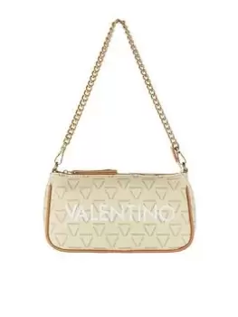 Image of Valentino Bags Liuto Shoulder Bag - Ecru/Multi