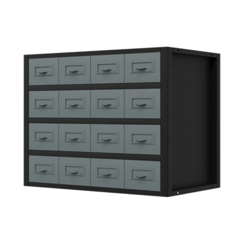 Image of Machine Mart Xtra Sealey APMRM5 Modular Racking Mid Unit 16 Small Drawers 580mm