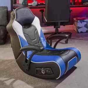 Image of X Rocker G-force Sport 2.1 Stereo Audio Gaming Chair With Subwoofer - Blue