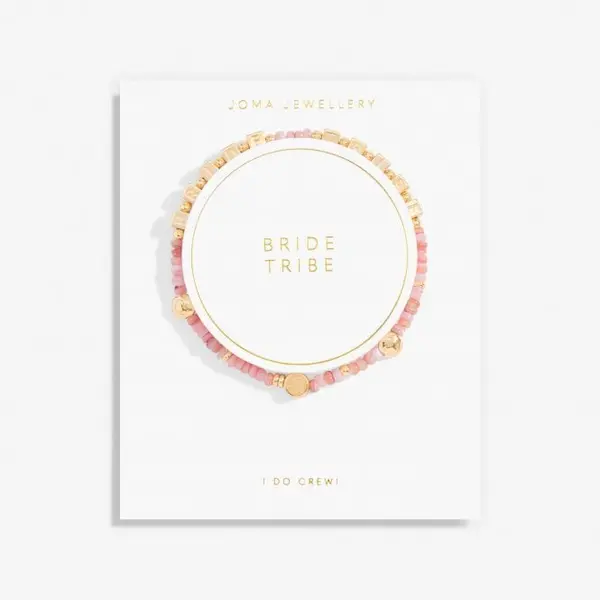 Image of Happy Little Moments Bride Tribe Gold Plated 17.5cm Bracelet 7094