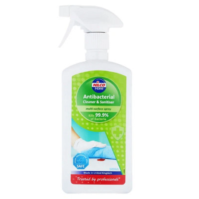 Image of Nilco Antibacterial Cleaner and Sanitiser 500ml NAB500RI