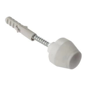 Image of ForgeFix Sanitary Ware Fixing White Cap M8 x 120mm 1 Pair