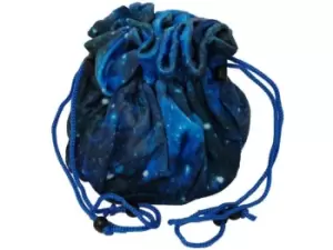 Image of Velvet Compartment Dice Bag: Galaxy