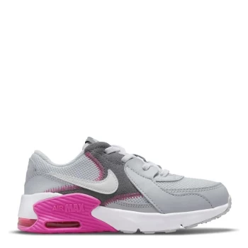 Image of Nike Air Max Excee Trainers Girls - Grey/White/Pink