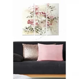 Image of MDF316189187 Multicolor Decorative MDF Painting (3 Pieces)