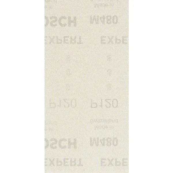 Image of Bosch EXPERT M480 Mesh Orbital Sanding Sheets 93 x 186mm 120G (50 Pack)