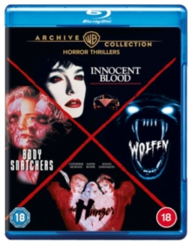 Image of Horror Thrillers: 4-film Collection Bluray 5051892253789