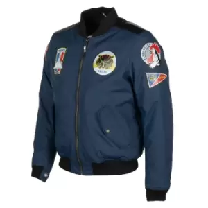 Image of Helstons LYNX Tissu Nylon Bleu M