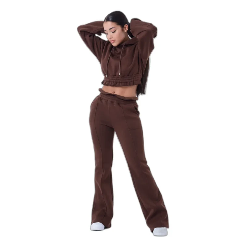 Image of Project X Paris Womens flared joggers Project X Paris Marron Female XS