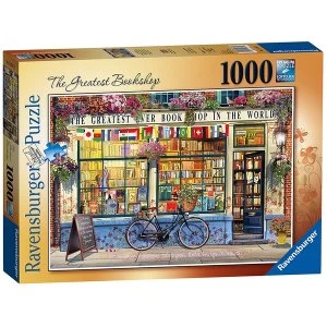 Image of Ravensburger The Greatest Bookshop 1000 Piece Jigsaw Puzzle