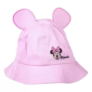 Image of Disney Childrens/Kids Minnie Mouse Bucket Hat (One Size) (Pink)