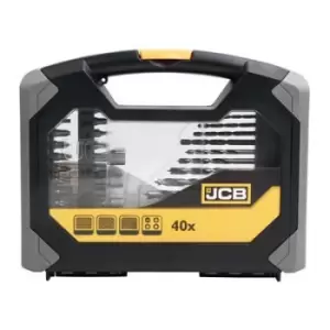 Image of Jcb 40 Piece Drill Bit
