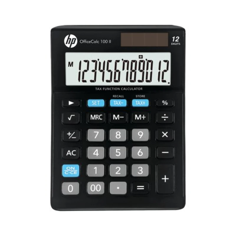 Image of HP OfficeCalc 100 II 12 Digit Desktop Calculator HP-OC100II/INTBX HP-OC100II/INTBX
