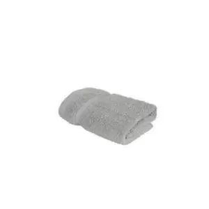 Image of Catherine Lansfield Zero Twist Grey Face Cloth, Pack Of 2