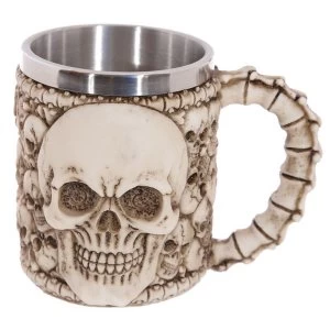 Image of Skull Decoration Decorative Multi Skull Tankard