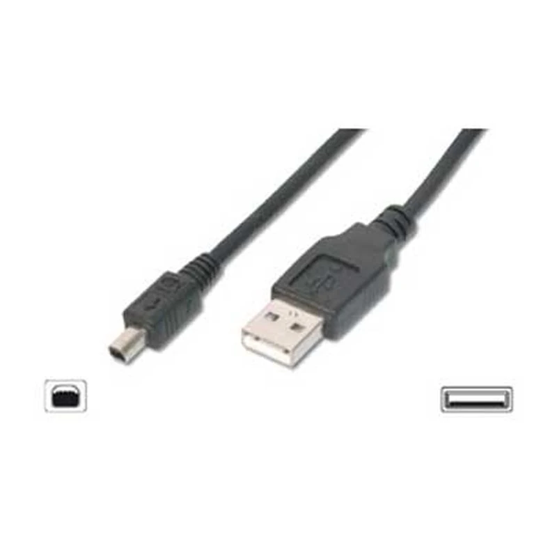 Image of FDL 2M USB A TO 4 PIN MINI USB (D STYLE)