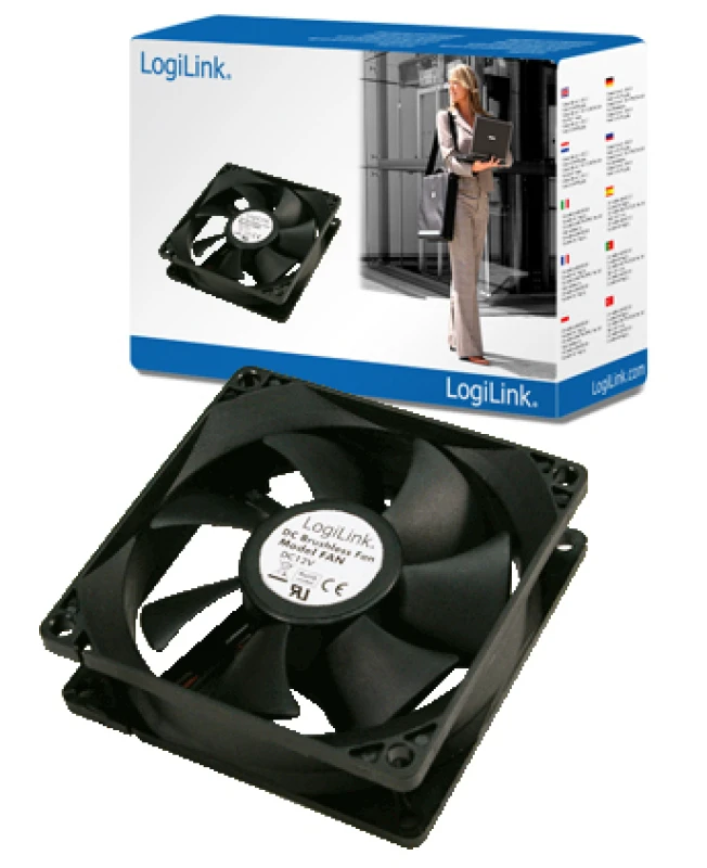 Image of LogiLink PC case cooler Computer case Fan