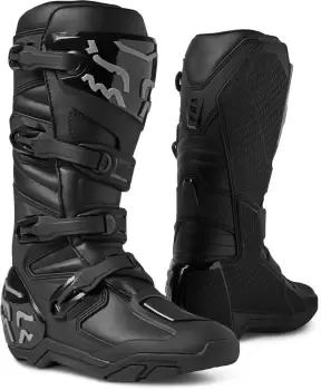 Image of FOX Comp X Motocross Boots, black, Size 50, black, Size 50