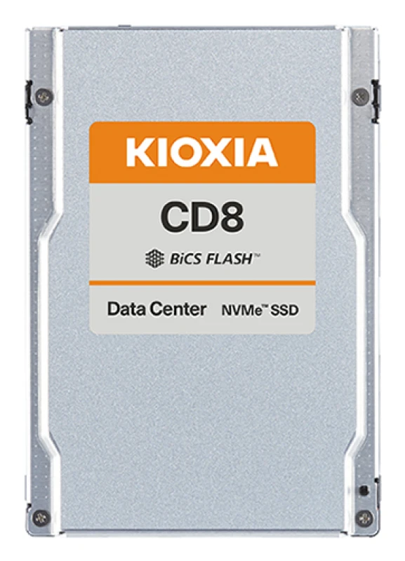 Image of Kioxia CD8-R 7.68 TB 2.5" PCI Express 4.0 NVMe BiCS FLASH TLC