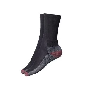 Image of Dickies Cushion Crew Socks, Black (Pack 5)