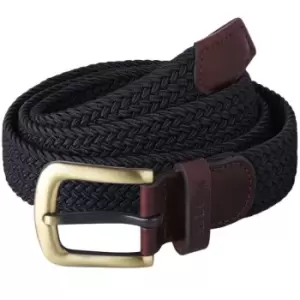 Image of Barbour Stretch Webbing Belt Navy Medium