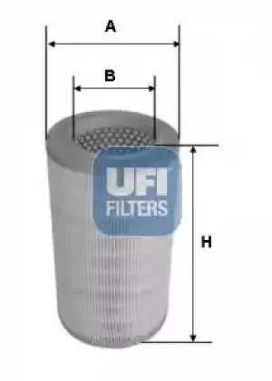 Image of 27.688.00 UFI Air Filter