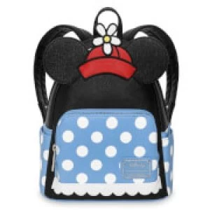 Image of Loungefly Disney Positively Minnie Polka Dot Mini Backpack